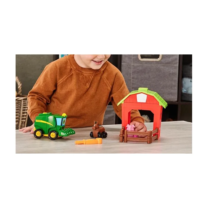 Конструктор John Deere Kids Собери трактор с загоном (47210)