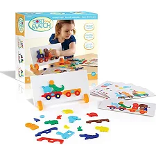 Набор магнитов Guidecraft Manipulatives Поезд со зверятами (G5092)