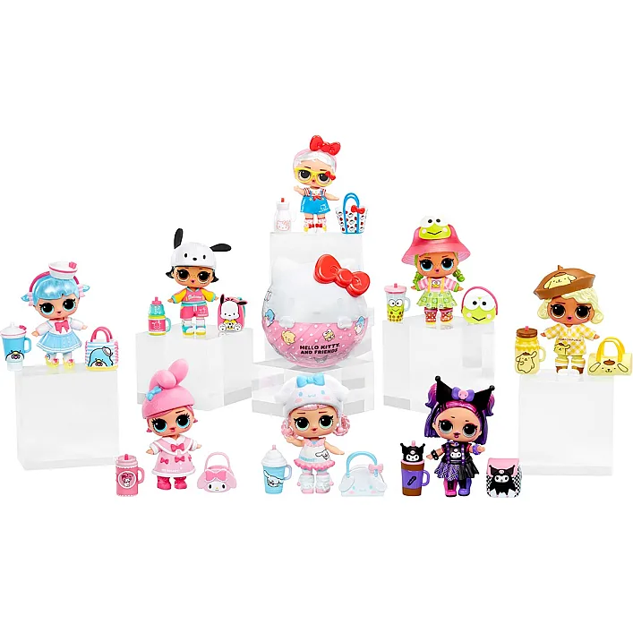 Игровой набор с куклой L.O.L. Surprise! серии Loves Hello Kitty – Hello Kitty и друзья