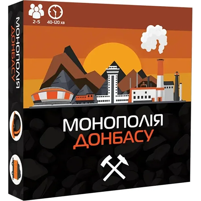 Настільна гра Монополія Донбасу PLR-0046 від 2 до 5 гравців