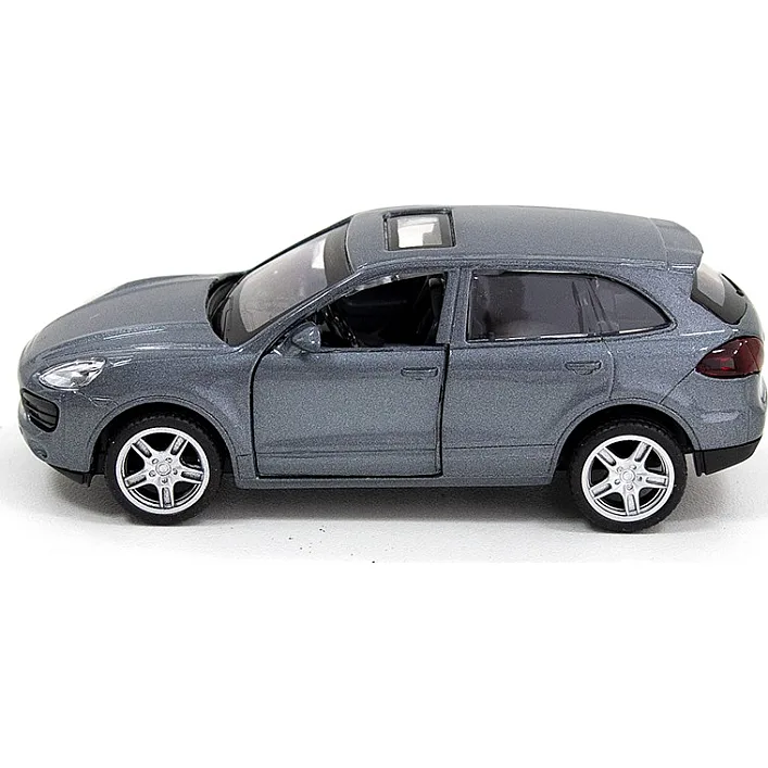 Автомодель - PORSCHE CAYENNE S (серебристый серый) TechnoDrive (Маш2506)