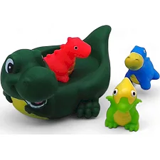 Набор игрушек для ванной "Динозаврики", 4 шт