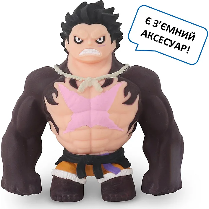 Стретч-іграшка ELASTIKORPS серії "One piece" – ЛУФФІ 4 ГІР. ПРУЖНА ЛЮДИНА