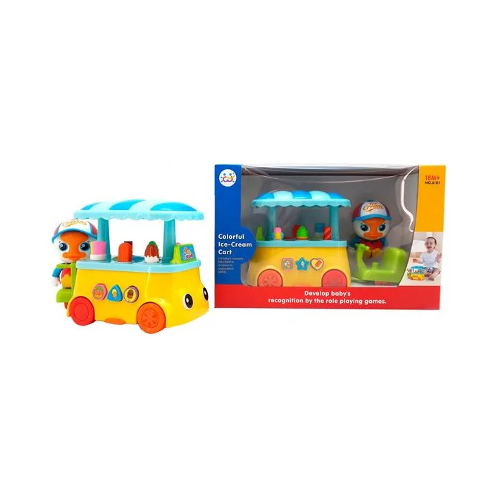 Музична іграшка Huile Toys Каченя з морозивом (6101)