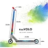 Самокат трюковый Ride Volo Silver T02 (Рез7722)