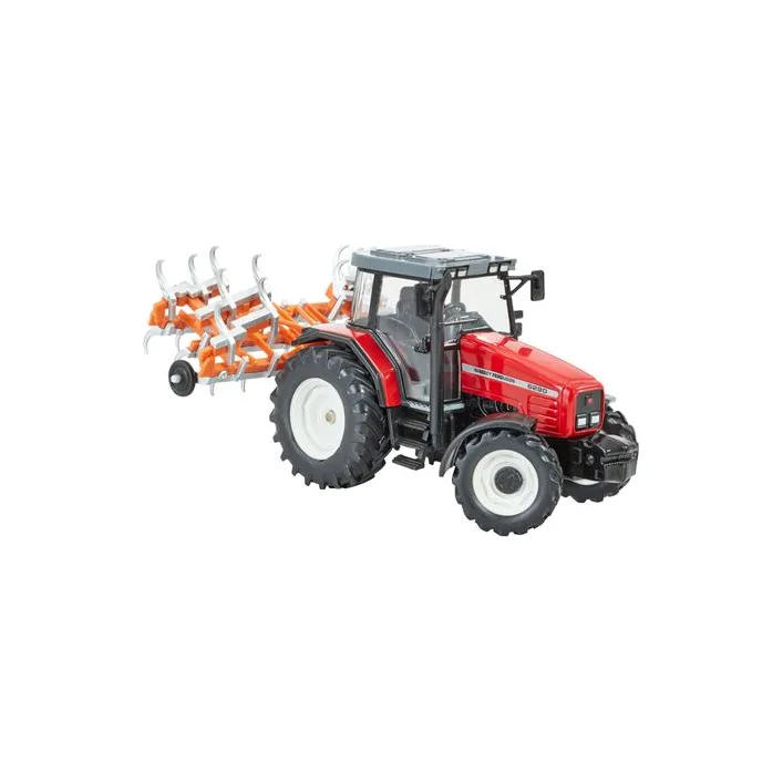 Модель Britains Трактор Massey Ferguson 6290 з культиватором 1:32 (43335)