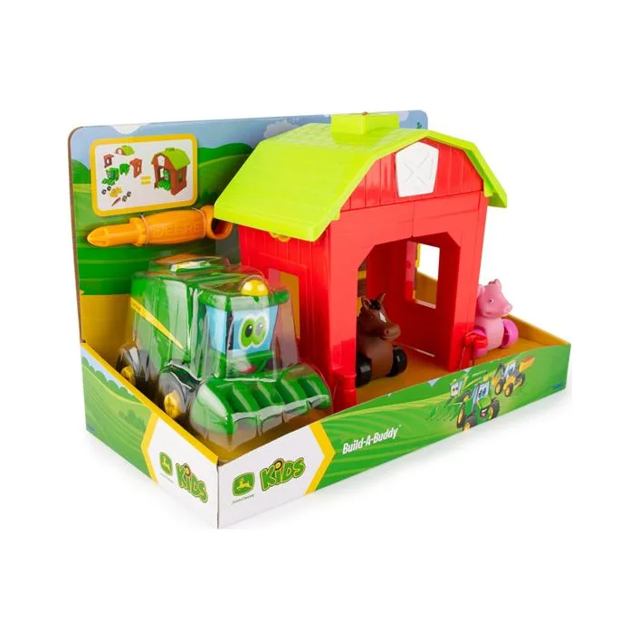 Конструктор John Deere Kids Собери трактор с загоном (47210)