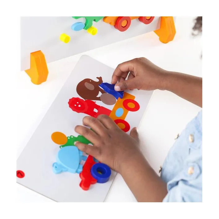 Набор магнитов Guidecraft Manipulatives Поезд со зверятами (G5092)