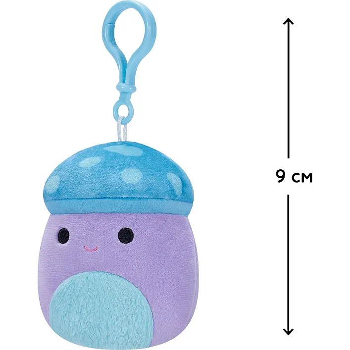 М'яка іграшка на кліпсі SQUISHMALLOWS – ГРИБ ПАЙЛ (9 cm)