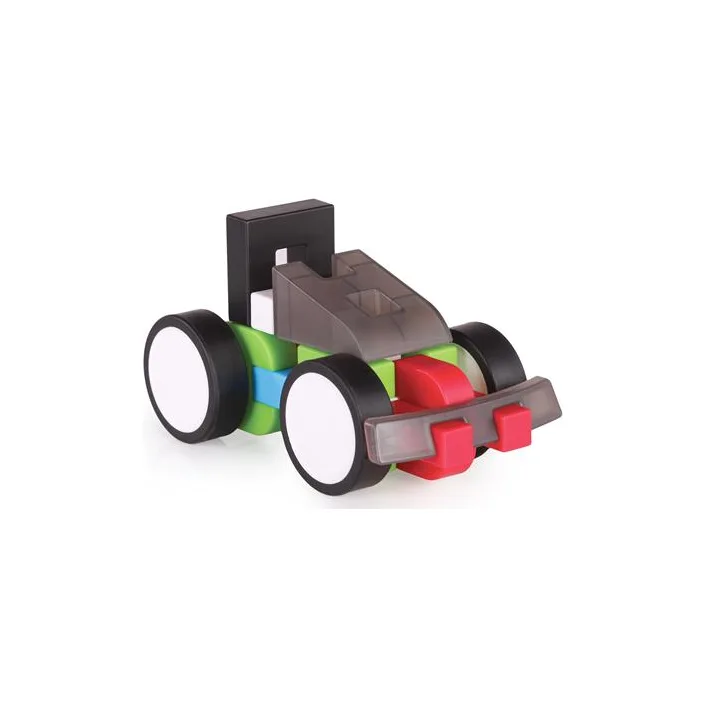 Конструктор Guidecraft IO Blocks Гоночные машины с дополненной 3d реальностью, 48 деталей (G9607)