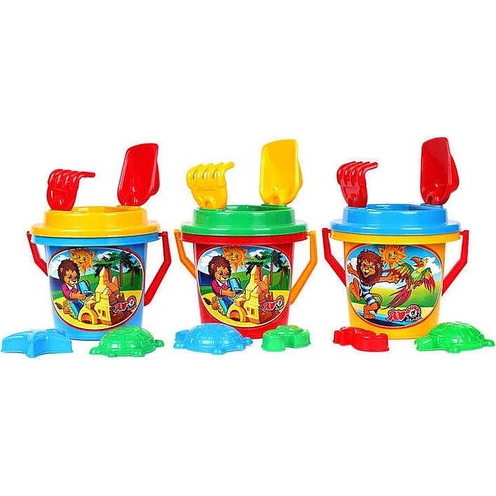 Песочный набор "Б" Лев 1189 (5) ЦЕНА ЗА 10 ШТУК В УПАКОВКЕ "Technok Toys"