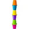 Тактильная игрушка Fat Brain Toys Suction Kupz Мягкие чашки 6 штук (FA183-1)
