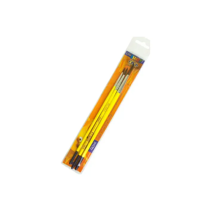 Набор из 3-х кистей пони ZiBi круглый 1, 5, 9, SMART Line (Кнц3158)