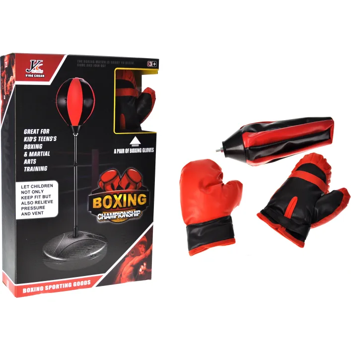 Боксерський набір YC856G1 зі стійкою, в коробці р.61x12,8x40 см YG Toys