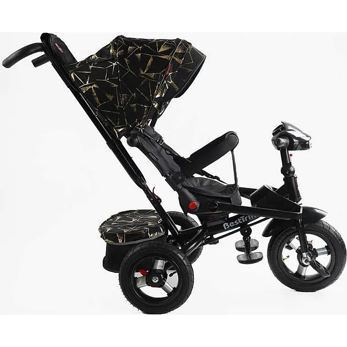 Велосипед 6088 F – 626-87 Best Trike (1) ПОВОРОТНОЕ СИДЕНИЕ, СЛОЖНОЕ КЕРМО, ФАРА МУЗЫКАЛЬНАЯ С USB,Bluetooth НАДУВНЫЕ КОЛЕСА, ПУЛЬТ ВКЛЮЧЕНИЯ СВЕТА И ЗВУКА