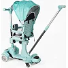 Самокат 5в1 "Skyper" BL-94617(4) колеса PU125х40 мм со светом, с капюшоном, поворотное сиденье, с ДОП, КОЛЕСАМИ, защитный бампер, в коробке