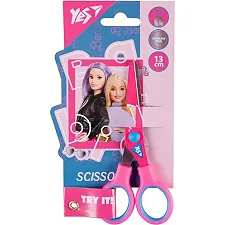 Ножницы Yes "Barbie" 13см с принтом на лезвии 480438 (Кнц4805)