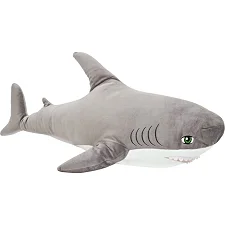 Игрушка плюшевая "Акула" FWPTSHARK22GR0080 серый 80 см