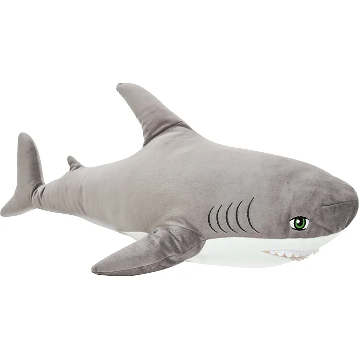 Игрушка плюшевая "Акула" FWPTSHARK22GR0080 серый 80 см