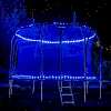 Батут THUNDER INSIDE ELITE с внутренней сеткой 12 футов 374 см черно-голубой