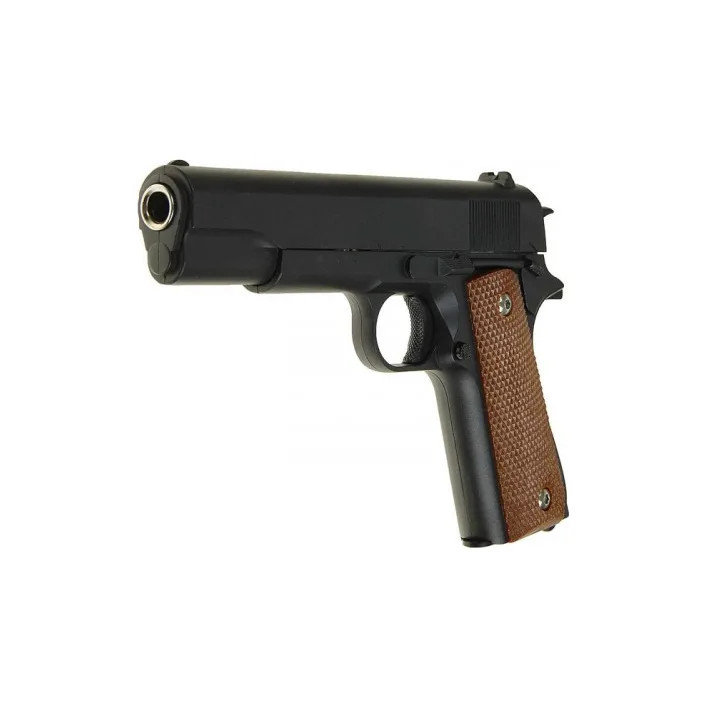 Дитячий пістолет на кульках "Colt M1911 Classic" Galaxy G13 метал-пластик чорний