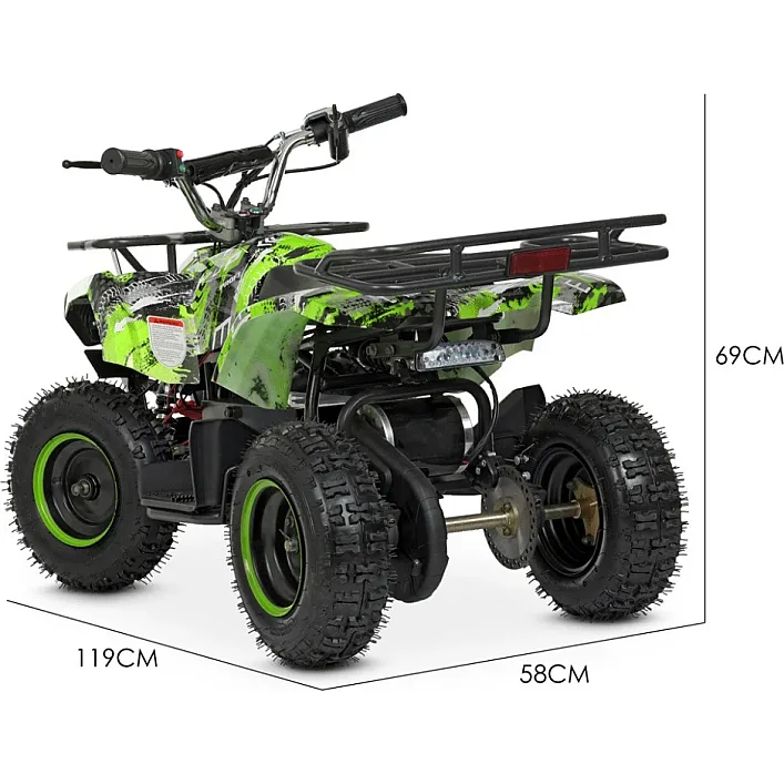 Дитячий електромобіль Квадроцикл Bambi HB-ATV800AS-5 Зелений