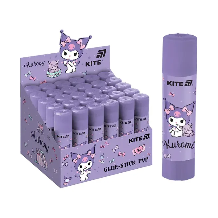 Клей-олівець Кіте PVP, 8г. з індикатором Kuromi HK25-130-2 (Кнц8221)