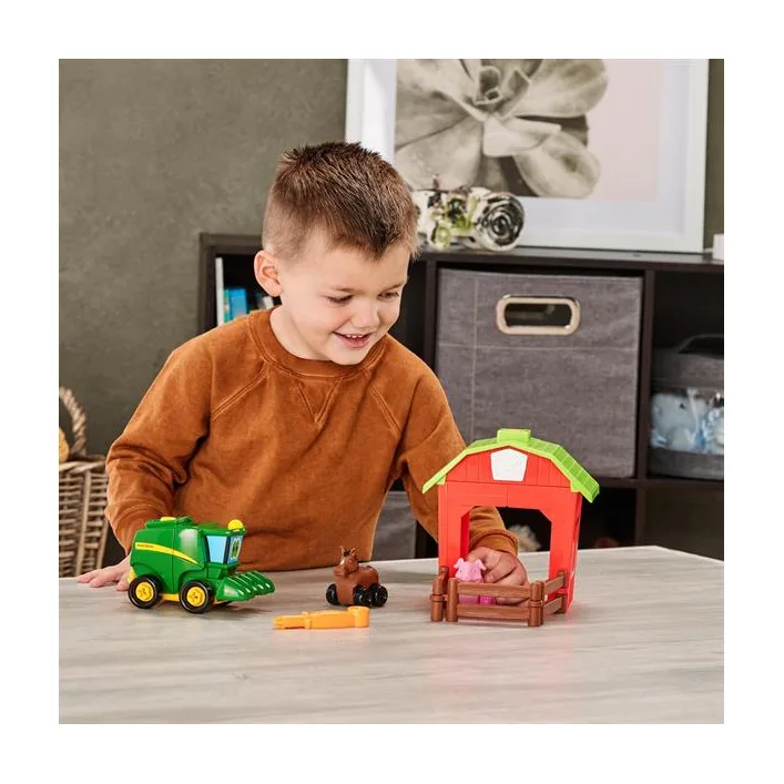 Конструктор John Deere Kids Собери трактор с загоном (47210)