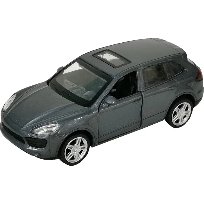 Автомодель - PORSCHE CAYENNE S (серебристый серый) TechnoDrive (Маш2506)