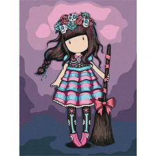 Картина за номерами "Frida Santoro Gorjuss Collection" 30х40 см
