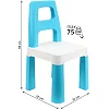 Дитячий стілець "Kids Chair" 9710TXK блакитний, до 75 кг