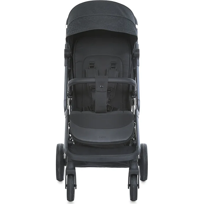 Детская прогулочная коляска BEYA ME 1127-G Black Leo