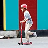 Самокат Micro серии Maxi Deluxe - Красный