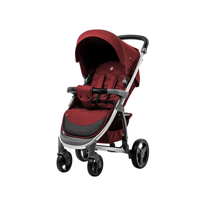 Коляска прогулочная CARRELLO Vista CRL-8505 Ruby Red в льне (Вел0794)