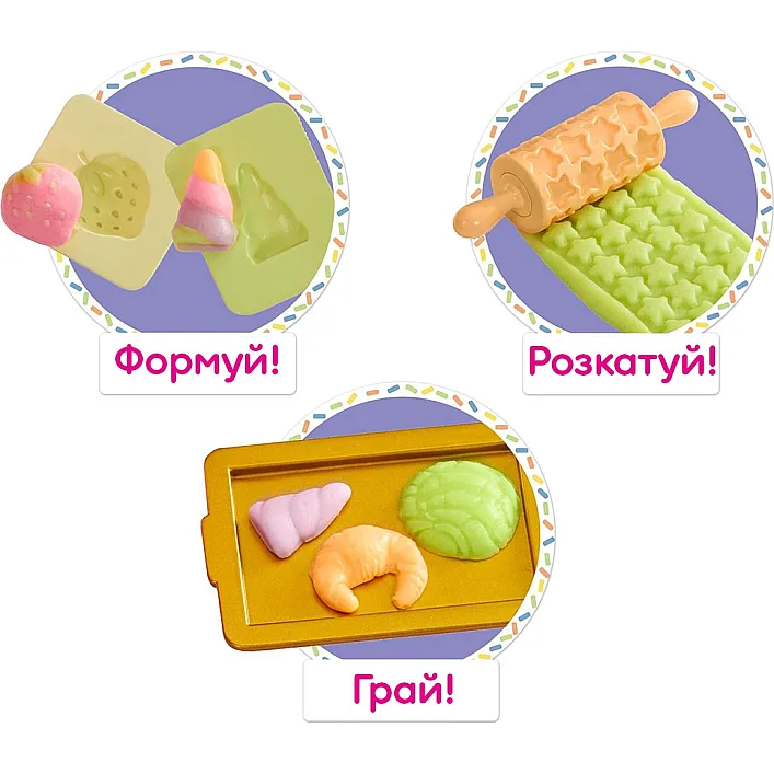 Ігровий набір з лялькою RAINBOW HIGH серії "Littles" – КОНДИТЕРСЬКА КЕНДІ (з аксес.)
