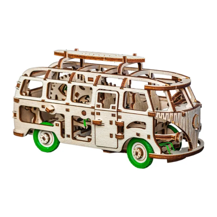 Дерев'яний конструктор "Dream Van" Time for Machine T4M380301 Зелений