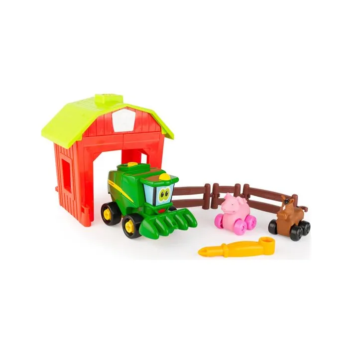 Конструктор John Deere Kids Собери трактор с загоном (47210)