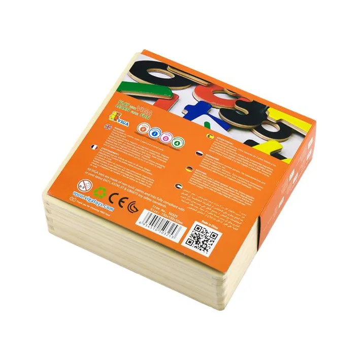 Набор магнитных цифр и знаков Viga Toys 37 шт. (50325)