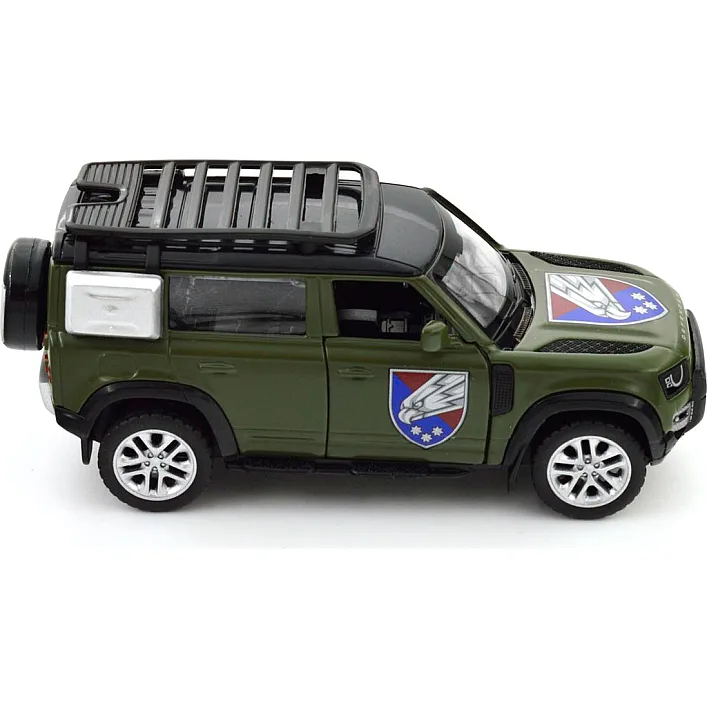 Автомодель серии Шевроны Героев - LAND ROVER DEFENDER 110 - 25 ОПДБР (Маш2515)