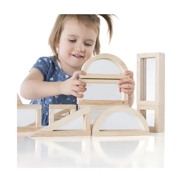 Кубики Guidecraft Block Play Зеркало, 14 см, 10 шт. (G3017)
