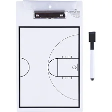Дошка тактична баскетбольна inSPORTline BK71 40 х 24 см, чорно-біла