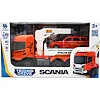 Игровой набор серии Big Truck – Эвакуатор Scania с машиной (свет, звук)