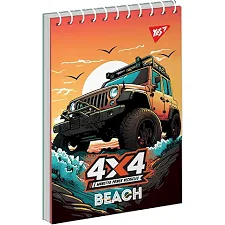 Тетрадь для записей YES CAR 151960 МИКС А6/80 ед. спираль (продается уп. 6шт) (Кнц1961)