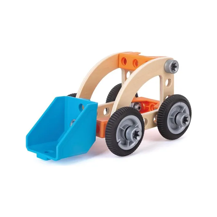 Конструктор Hape Экскаватор 37 деталей (E3038)