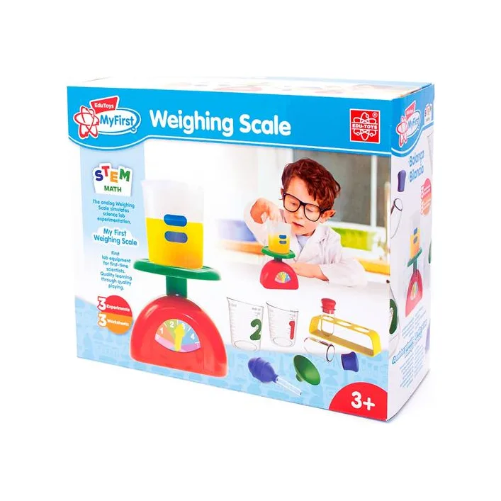 Набір для досліджень Edu-Toys Мої перші лабораторні ваги (JS002)