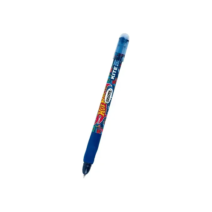 Ручка Kite гелева "пиши-стирай" Smart Hot Wheels HW25-098, синя (Кнц5679)
