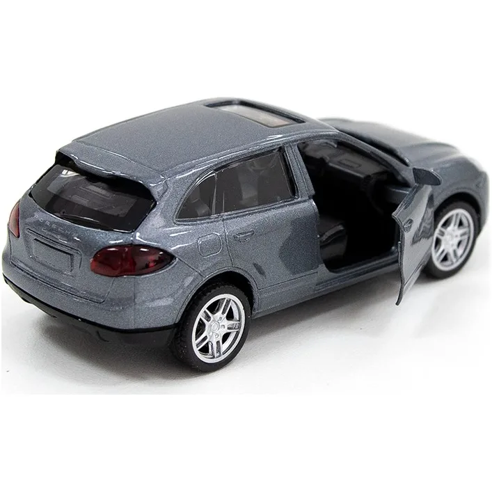 Автомодель - PORSCHE CAYENNE S (серебристый серый) TechnoDrive (Маш2506)