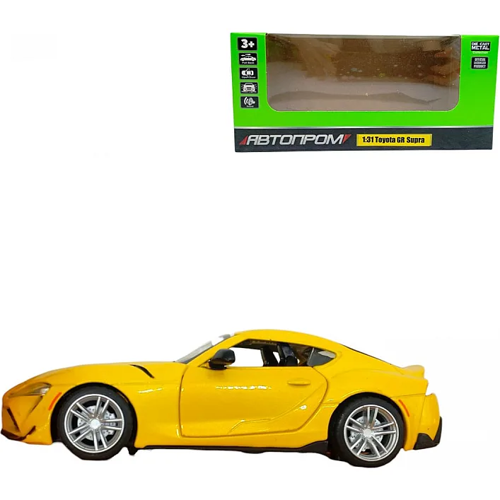 Машина мет. Toyota Supra , батар., світ.,звук, відкр. двері