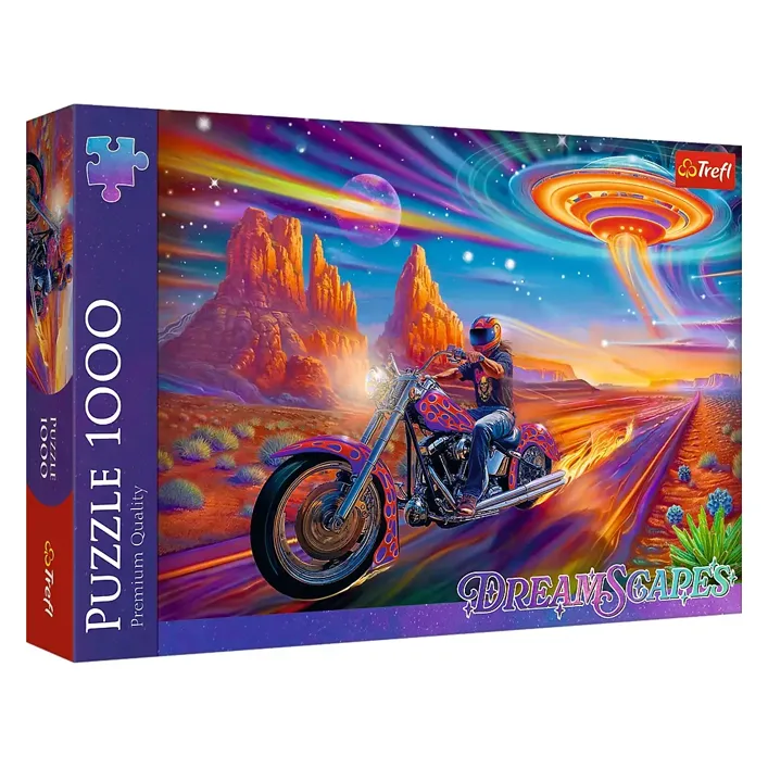 Пазли - 1000 елм. - 10930 "Дика Їзда" Trefl