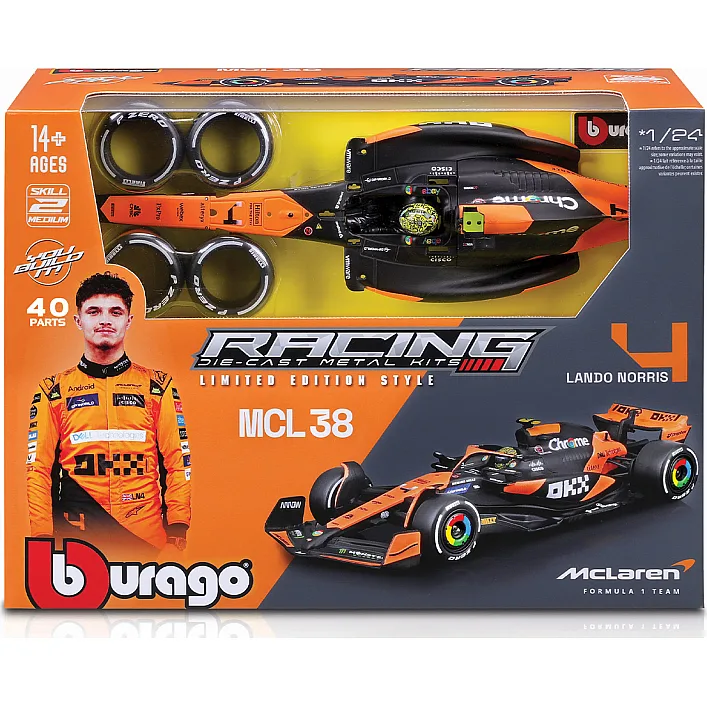 Авто-конструктор - MCLAREN MCL38 (1:24)